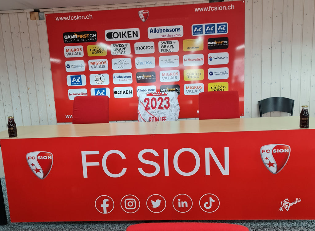 SONLIFE, Boisson officielle du FC Sion