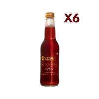 SONJI hibiscus flower extract drink - 6x1L pack 